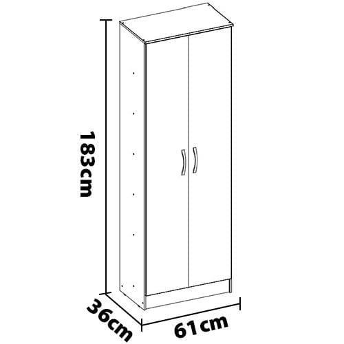 Sapateira Demóbile Golden com 2 Portas para 18 Pares de Calçados - 6