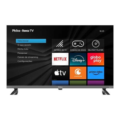 Smart TV 43” FHD Philco P43KRA LED Roku TV HDR10 Dolby Audio