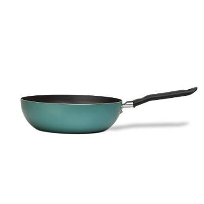 Panela Wok Brinox Fun Antiaderente Pro-Flon 2,3L 24cm Verde