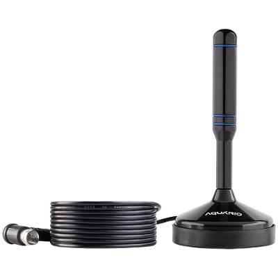 Antena Interna e Externa para TV Digital Aquário DTV-100 VHF, UHF, FM e HDTV Digital
