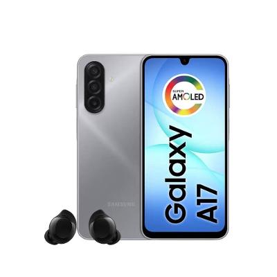 Smartphone Samsung Galaxy A17 5G Tela 6.7" 128GB Câmera Tripla 50MP Cinza + Galaxy Buds Core Bluetooth Preto