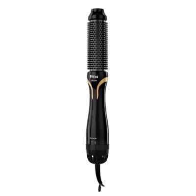 Escova Secadora Philco PES33A Íons Tourmaline Preto/Dourado - Bivolt
