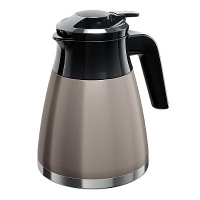 Bule Thermo Touch Euro Home 1,3L Cinza Inox