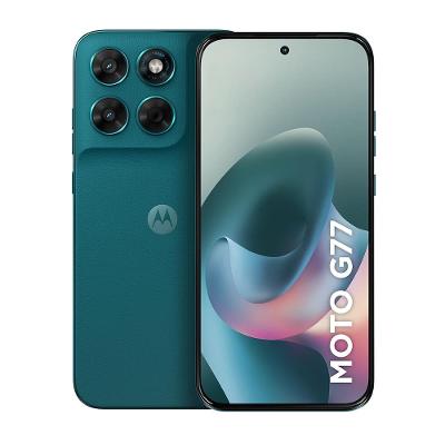 Smartphone Motorola G77 6.8” 256GB 5G Câmera Dupla 108MP Shaded Spruce
