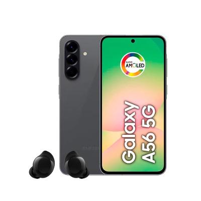 Smartphone Samsung Galaxy A56 5G Tela 6.7" 128GB Câmera Tripla 50MP Preto + Galaxy Buds Core Preto
