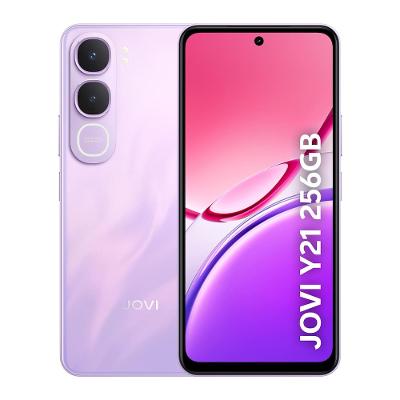 Smartphone JOVI Y21 4G Tela 6.68" 256GB Câmera 50MP Bateria 6500mAh Lilás