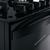 Fogão Brastemp 4 Bocas BFO4VAE com Mesa de Vidro, Grades Duplas de Ferro Fundido e Acendimento Automático Bivolt – Preto - 6