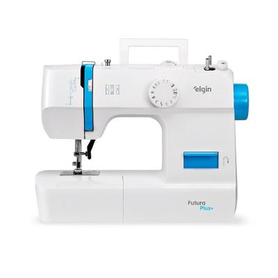Máquina de Costura Portátil Elgin Futura Plus X2052 12 Pontos Branca