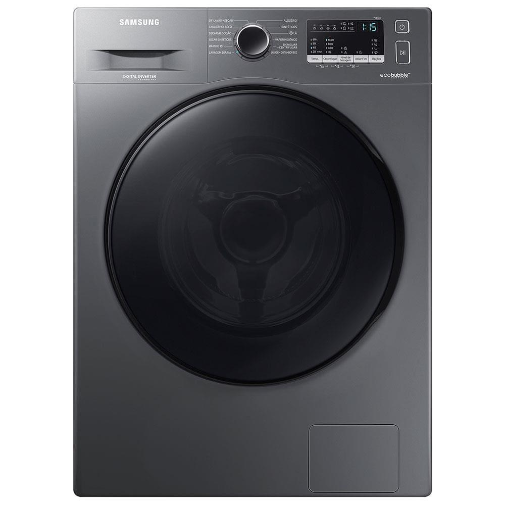 Lava e Seca Samsung WD11A 3 em 1 Inox Look com Ecobubble e Lavagem a Seco WD11A4453BX – 11 kg - 1