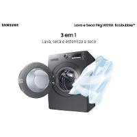Lava e Seca Samsung WD11A 3 em 1 Inox Look com Ecobubble e Lavagem a Seco WD11A4453BX – 11 kg - 5