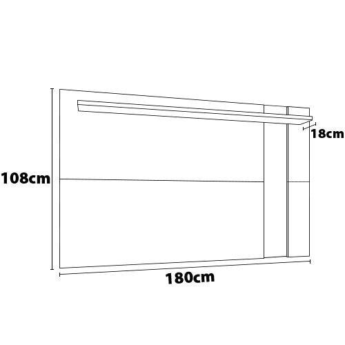 Painel Extensivo Colibri Leme Ideal para TV de Até 65” - 3
