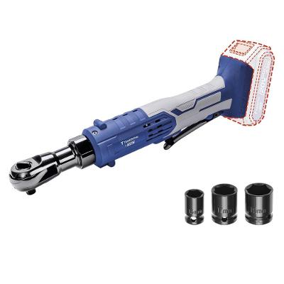 Chave Catraca 20V Tramontina by TOTAL 3/8" 65 N.m com 3 Soquetes e Design Ergonômico