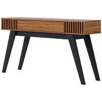 Aparador Colibri Riviera MDP com 1 Gaveta e Pés em Madeira Maciça