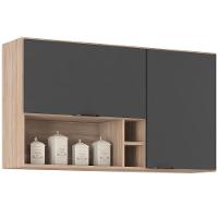 Armário Aéreo Demóbile Firenze com 2 Portas, 2 Prateleiras e Nicho - 2