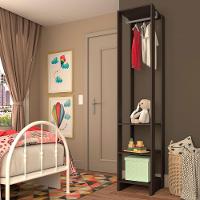 Armário Closet Nova Mobile Slim Yes com 3 Prateleiras e Cabideiro - 1
