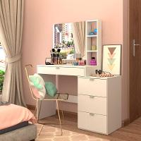 Penteadeira Nova Mobile Anne com Espelho e 4 Gavetas - 1