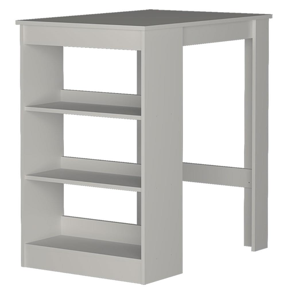 Mesa Retangular Nova Móbile Slin com Prateleira - 2