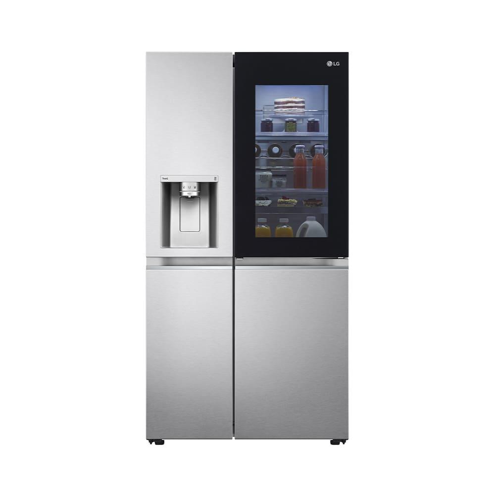 Geladeira LG Frost Free 598L Side by Side Inverter GC-X257CSH Tecnologia InstaView e Uvnano Aço Escovado - 1