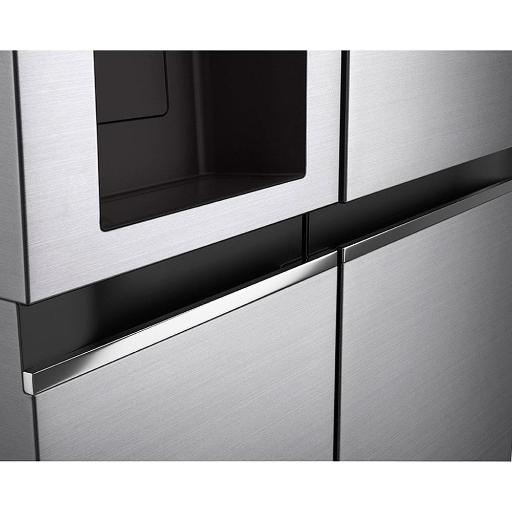 Geladeira LG Side by Side Inverter GC-L257SLP Frost Free com Tecnologia UVnano, ThinQ Aço Escovado - 611L - 8