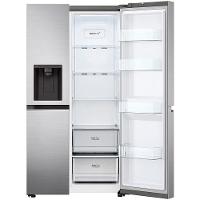 Geladeira LG Side by Side Inverter GC-L257SLP Frost Free com Tecnologia UVnano, ThinQ Aço Escovado - 611L