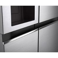 Geladeira LG Side by Side Inverter GC-L257SLP Frost Free com Tecnologia UVnano, ThinQ Aço Escovado - 611L - 8