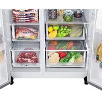 Geladeira LG Side by Side Inverter GC-L257SLP Frost Free com Tecnologia UVnano, ThinQ Aço Escovado - 611L - 9