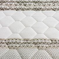 Colchão de Solteiro Biflex Ilhéus com Molas Ensacadas e Euro Pillow 24x88x188cm - Marrom/Bege Estampado - 2