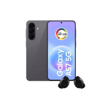 Smartphone Samsung Galaxy A57 5G Tela 6.7" 128GB Cinza + Fone de Ouvido Buds Core Preto