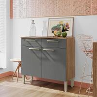 Balcão Duplo Kit`s Paraná Nala com 2 Portas e 2 Gavetas - 1