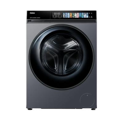Lava e Seca Haier 12kg/7kg Inverter HWD120W Painel Digital Cinza