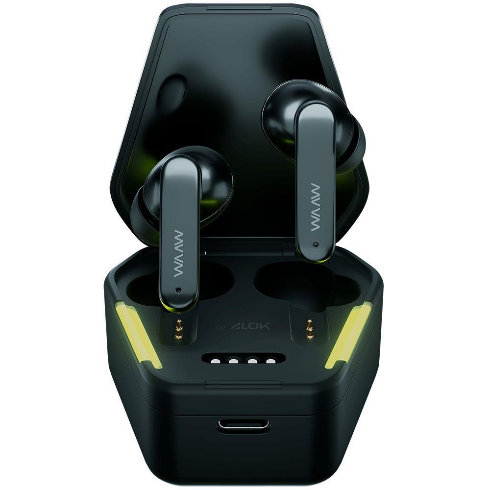 Fone de Ouvido WAAW by ALOK Energy 100 Bluetooth, TWS Com Modo Gamer e Resistente à Água - 3