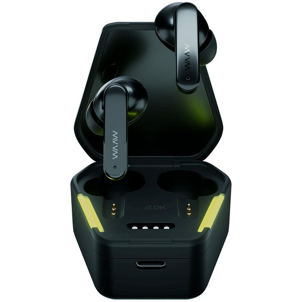 Fone de Ouvido WAAW by ALOK Energy 100 Bluetooth, TWS Com Modo Gamer e Resistente à Água - 4