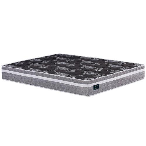 Colchão de Casal Globalflex Versalitis D33 19x138x188cm - Cinza/Branco/Preto Floral