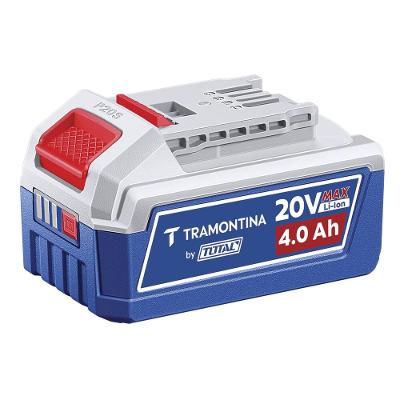 Bateria Lithium-Ion Tramontina by Total 20V 4,0Ah com Indicador LED 74Wh