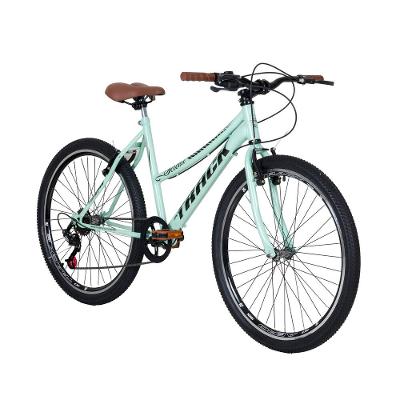 Bicicleta Passeio TK3 Track Serena MT Aro 26 7 Marchas Verde Menta