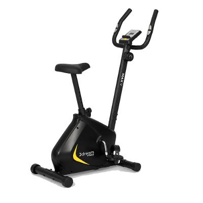 Bicicleta Ergométrica Vertical Dream Max V Painel LCD Sistema Magnético 8 Níveis