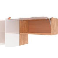 Cozinha Completa Bartira Joy com 11 Portas, 2 Gavetas, 5 Prateleiras e Nicho para Micro-ondas - 244,5cm de largura