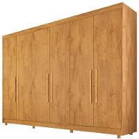 Guarda-Roupa Casal Europa Palermo com 6 Portas e 6 Gavetas - 250cm de largura - 2