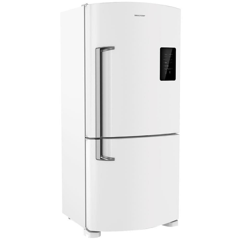 Geladeira Brastemp Inverse BRE85AB Frost Free com Twist Ice Advanced e Painel Touch Black 588 L - Branca - 1
