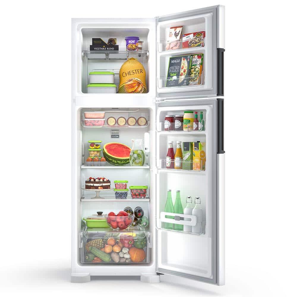 Geladeira Consul Duplex CRM44AB Frost Free 386L com Altura Flex, Função Turbo, Iluminação em LED e Freezer Espaçoso - Branca - 3