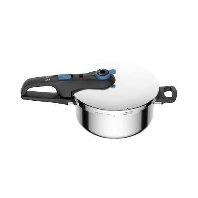Panela de Pressão Rochedo Inox Trendy 4 litros Fechamento Externo Indução Fundo Triplo