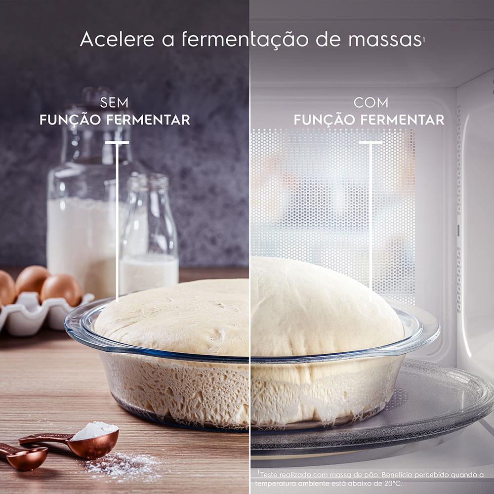 Forno de Micro-ondas Electrolux Efficient ME36B Funções Fermentar e Manter Aquecido Branco 36 L - 7