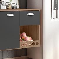 Cozinha Compacta Suspensa Poliman Mila com 7 Portas, 1 Prateleira e 1 Gaveta - 180cm de largura - 5