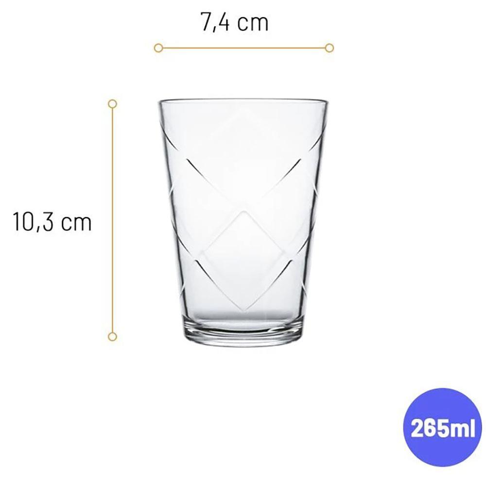 Conjunto de Copos Nadir Maracatu 280 ml – 6 Peças - 3