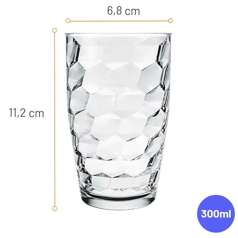 Conjunto de Copos Nadir Poema 300 ml – 6 Peças - 2