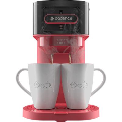 Cafeteira Elétrica Cadence Single Up Compacta Porta Filtro Permanente Caneca Térmica