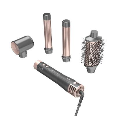 Modelador GA.MA Italy Uniq Aura 4 em 1 1500W Efeito Coanda Escova Oval Secador e Cachos