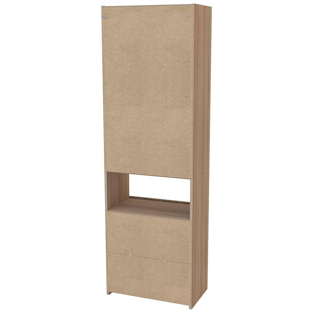 Armário Multiuso Politorno Goiânia com 2 Portas, 3 Prateleiras e Mesa Retrátil com Chave - 7