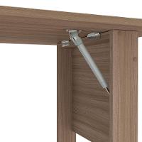 Armário Multiuso Politorno Goiânia com 2 Portas, 3 Prateleiras e Mesa Retrátil com Chave - 6