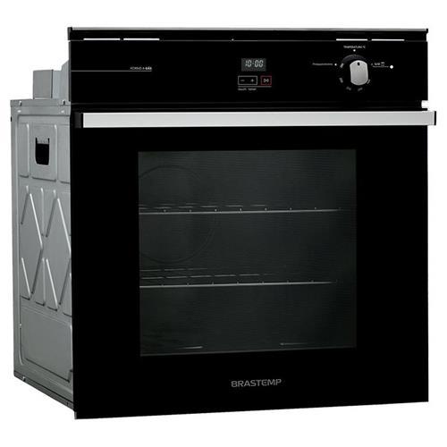 Forno de Embutir a Gás Brastemp 78 Litros BOA84AE com Grill e Timer Touch Preto - 220V - 2